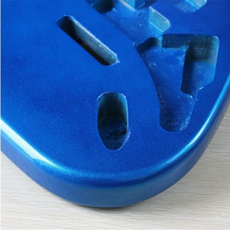 JD.Moon Electric Guitar Body for Fender ST Strat Guitar Accessory DIY Metal Blue Poplar HSH Guitar Body - Image 4